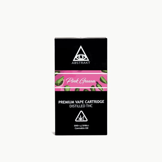 Abstrakt - Abstrakt .5g Distillate Vape Cartridge - Pink Guava - 1
