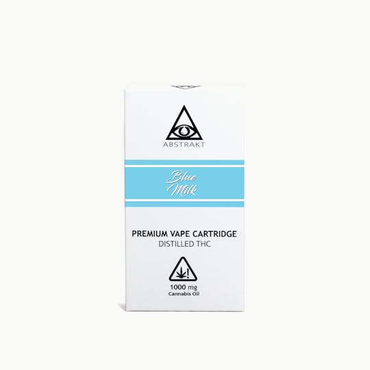 Abstrakt - Abstrakt 1g Distillate Vape Cartridge - Blue Milk - 1