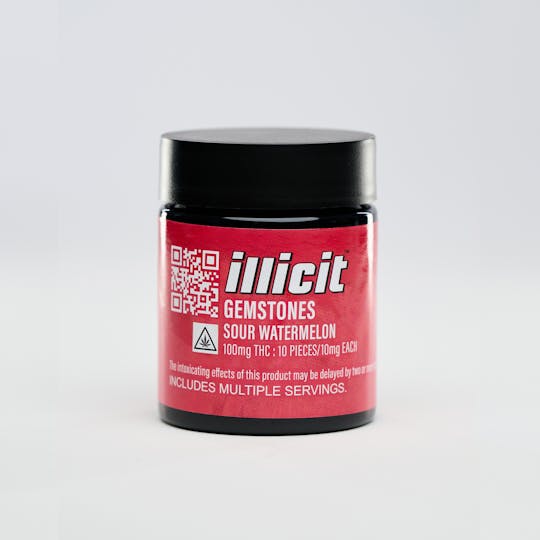 ILLICIT - Sour Watermelon 100mg Gemstones - 1