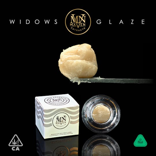 Maven Genetics - Widows Glaze Cold Cured Live Rosin - 1