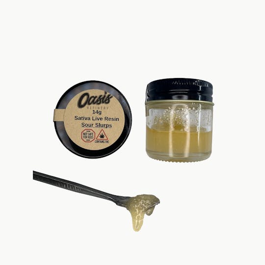 Indico - Sour Slurps Live Resin - Oasis Refinery - 1