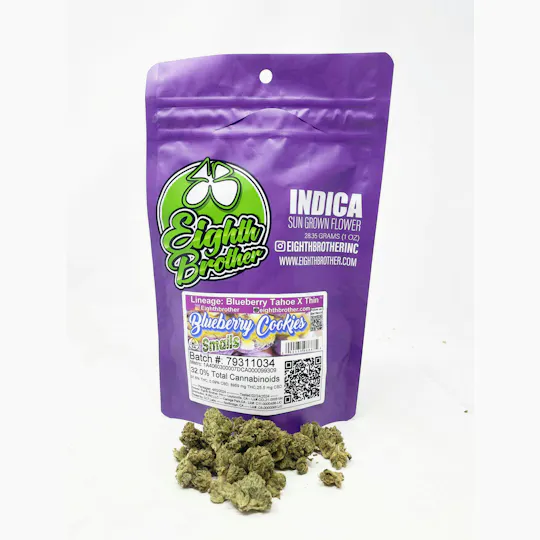 Eighth Brother - Eighth Brother | Blueberry Cookies | Smalls | 28g - 1