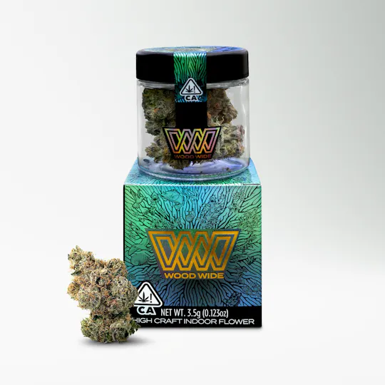 Wood Wide - Wood Wide | Pink Runtz | Big Buds | 3.5g - 1