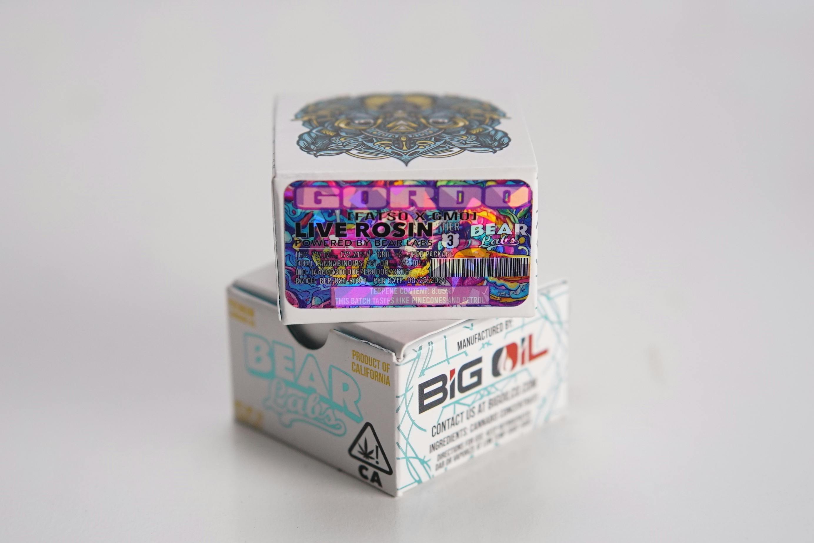 Bear Labs - BEAR Labs - Gordo - Rosin Tier 3 - 1