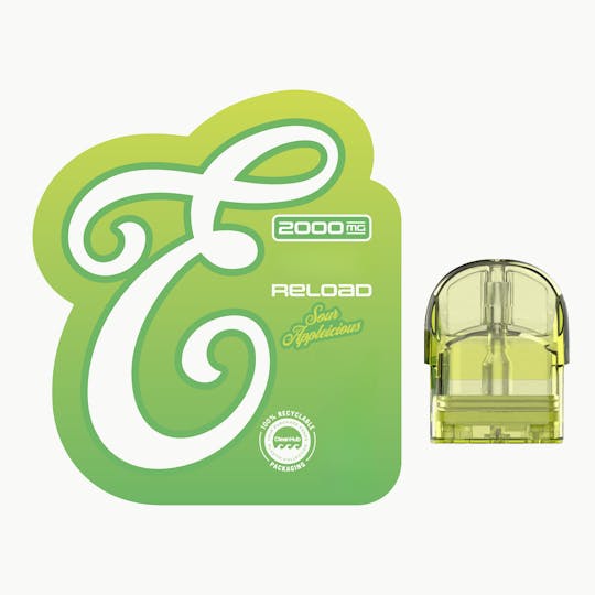 EUREKA - RELOAD - 2g FUSION - Sour Appleicious (3:1:1 THC/CBG/THCV) - 1