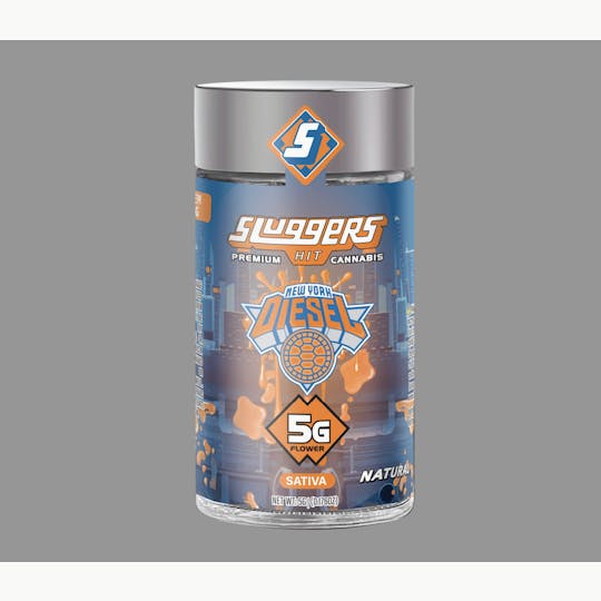 Sluggers Hit - Sluggers - Jarred Flower - 5g - NYC Diesel - 1