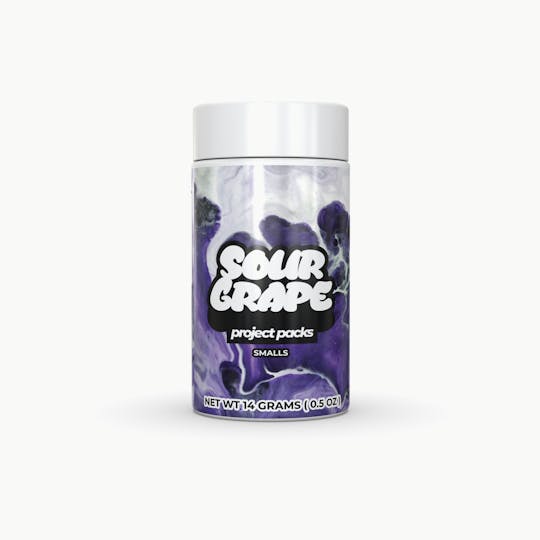Project Packs - Sour Grape 1/2oz Flower | Smalls - 1