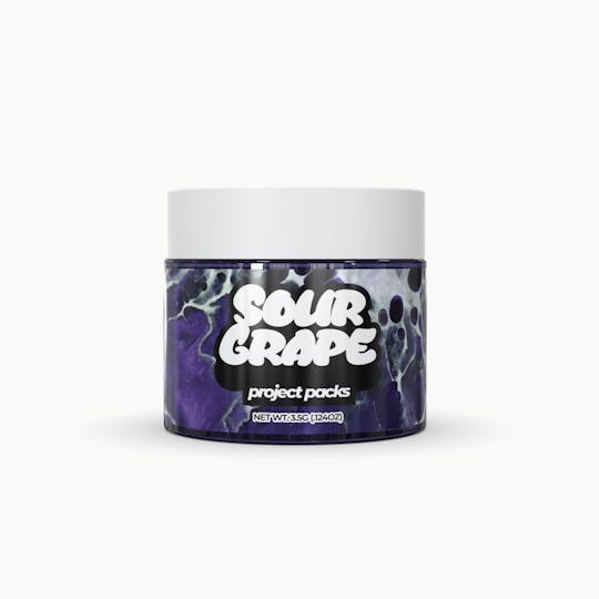 Project Packs - Sour Grape 1/8th Flower - 1