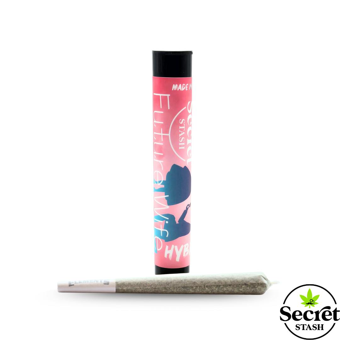 Secret Stash - Secret Stash | Full Bud Pre Roll | Future Wife | 1.2g - 1