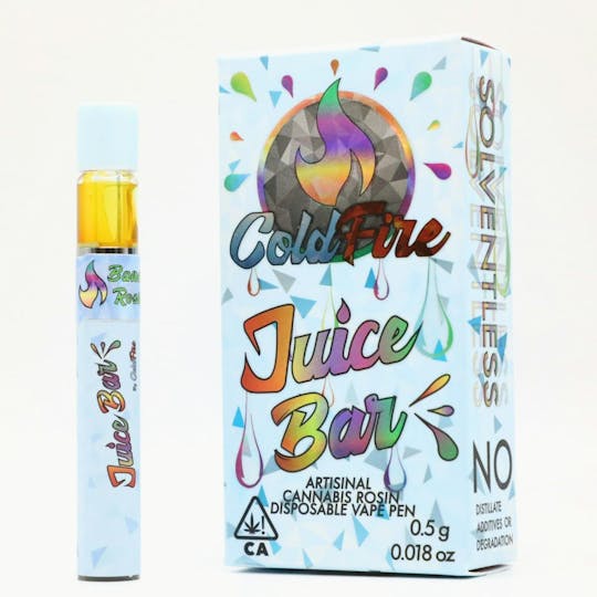 COLDFIRE Extracts - Banana Cooler Rosin Juice Bar Disp (Zen Extracts - CCL) - 0.5g - 1
