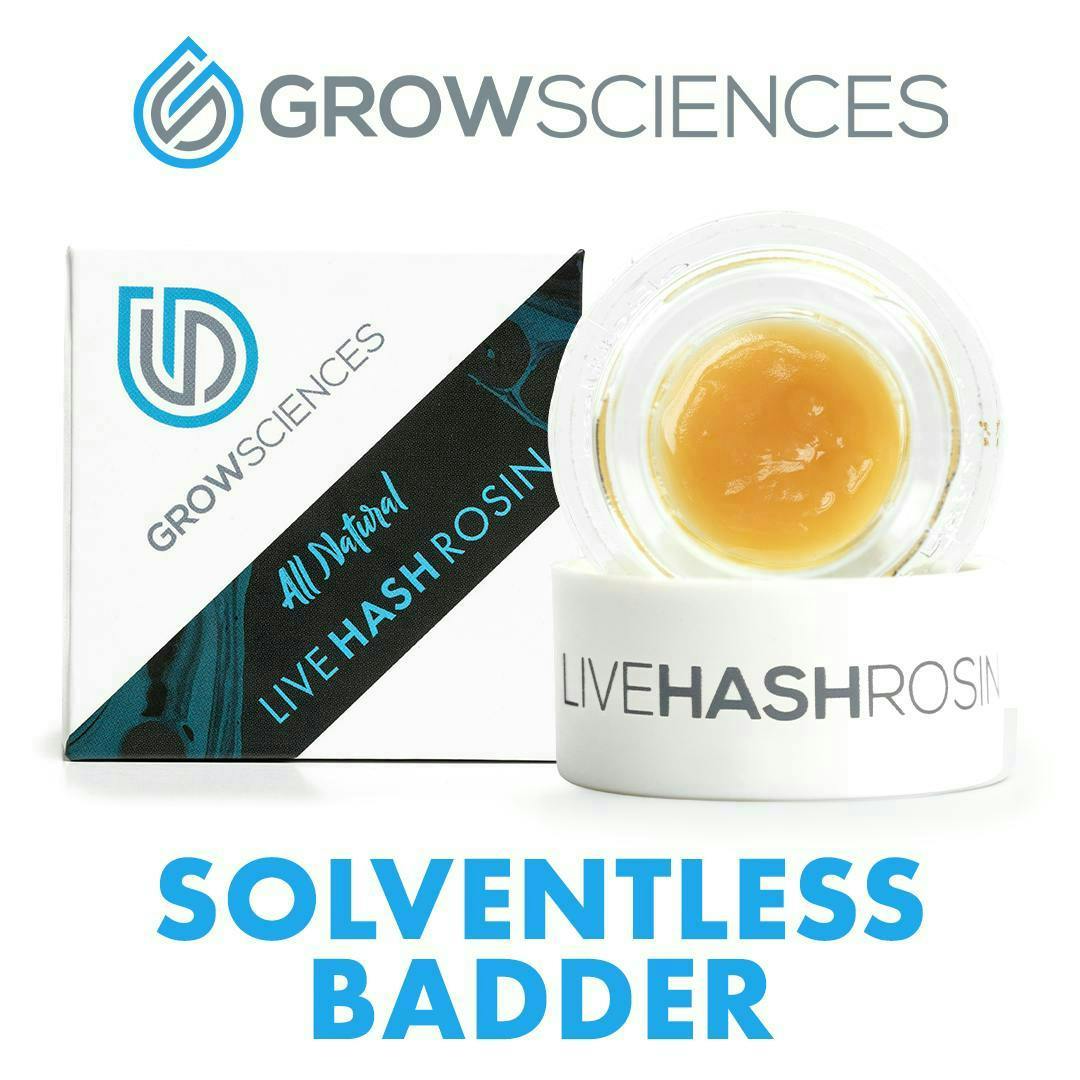 Grow Sciences - Platinum Garlic Cookies Live Hash Rosin Badder (1g) - 1