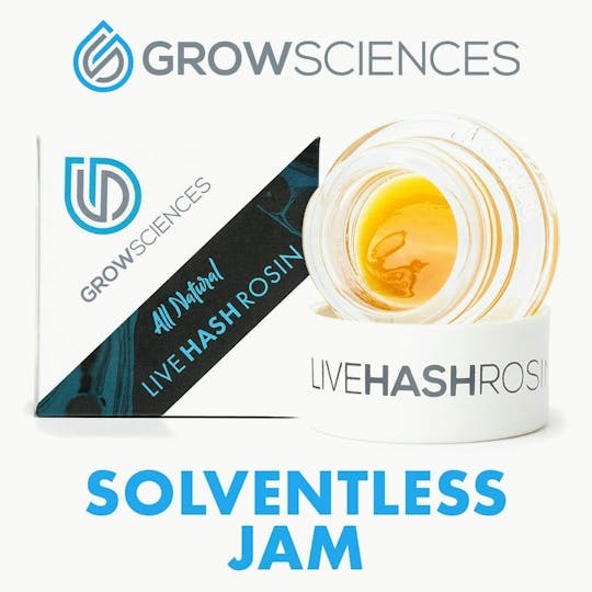 Grow Sciences - Divinity Live Hash Rosin Jam (1g) - 1