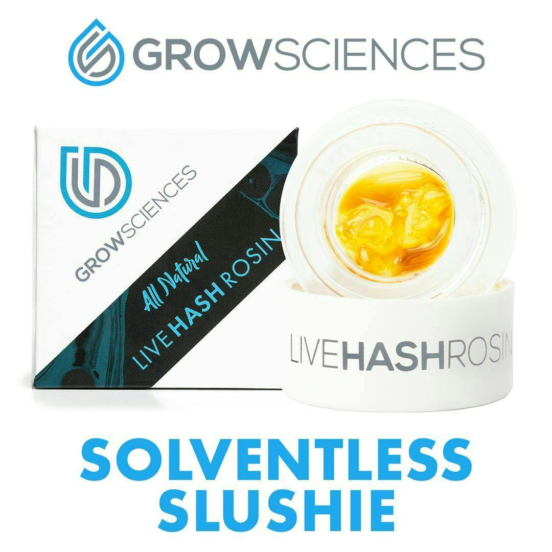 Grow Sciences - Rasberry Beret Live Hash Rosin Slushie (1g) - 1