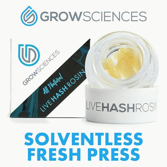 Grow Sciences - Daily Grape Live Hash Rosin Fresh Press (1g) - 1
