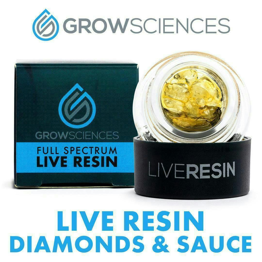 Grow Sciences - White Truffle Live Resin Diamonds & Sauce (1g) - 1