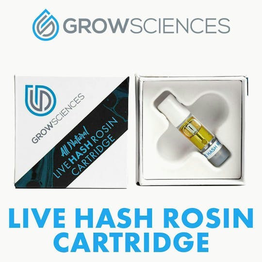 Grow Sciences - GMO Cookies Live Hash Rosin Cartridge (.6g) - 1