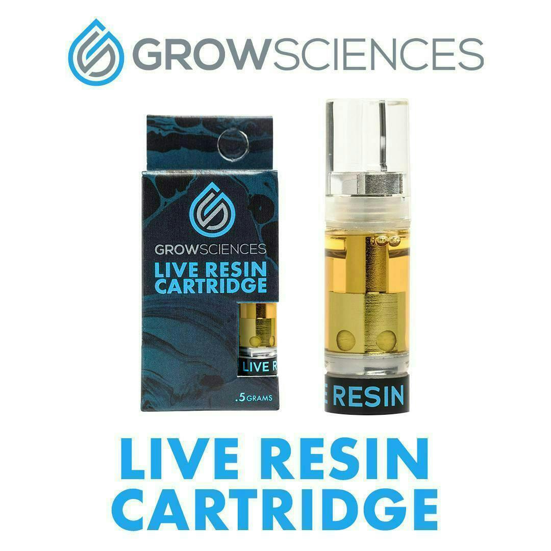 Grow Sciences - Secret Triangle Live Resin Cartridge (.5g) - 1