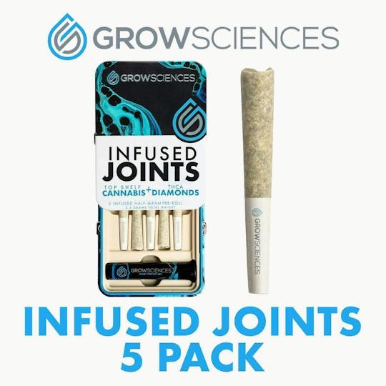 Grow Sciences - White Truffle 5pk - (5) Infused .5g Prerolls - 1