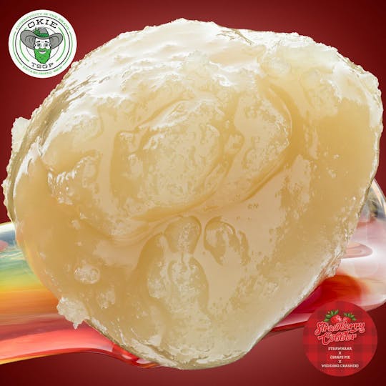 Okie TSGP - Strawberry Cobbler - 4g - Live Hash Rosin Batter - 1