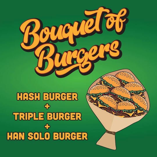 Okie TSGP - Bouquet of Burgers - 28g - Live Hash Rosin Batter - 1