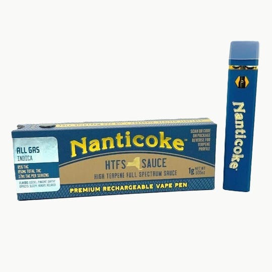 Nanticoke - ALL GAS 1G DISPOSABLE VAPE - 1