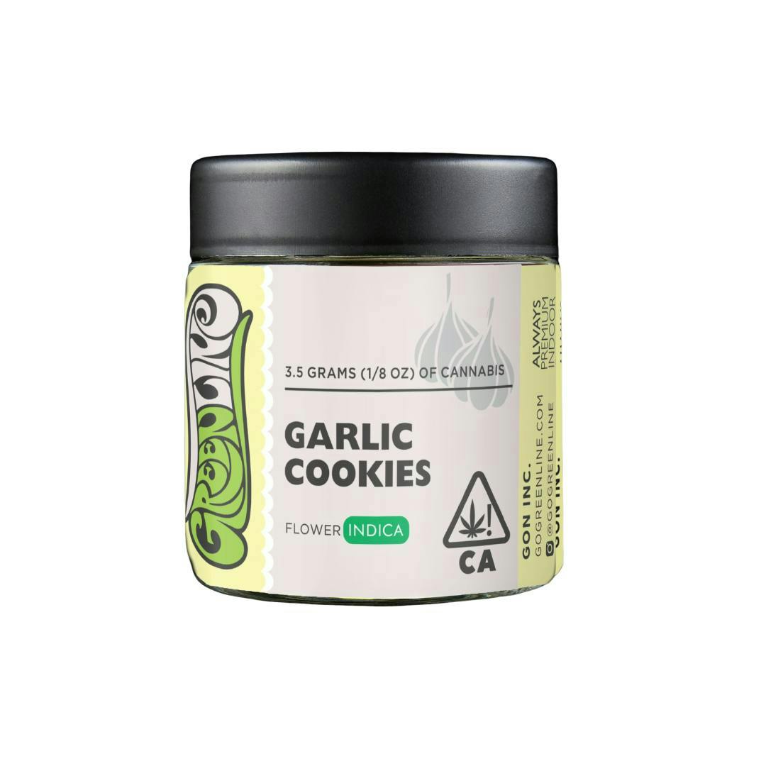 Greenline - Garlic Cookies - 1/8 oz - Indoor - Indica - 3.5g - 1