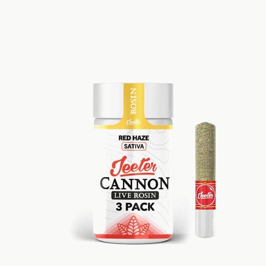 Jeeter - Jeeter Cannon Live Rosin - 3 Pack - Red Haze - 1