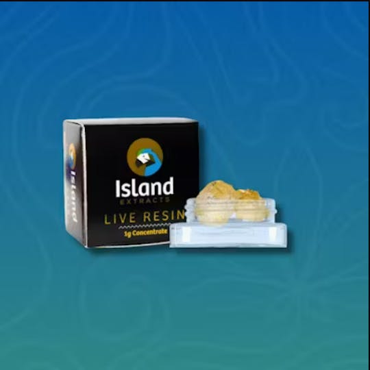 Island Extracts PR - Golden Nugget Live Resin Diamonds 1g - 1