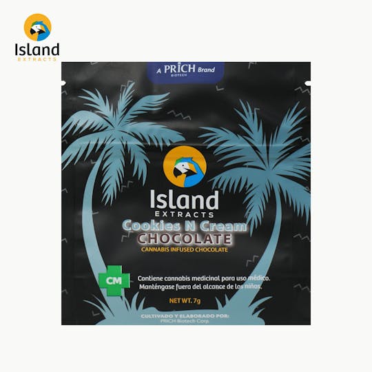 Island Extracts PR - Cookies N Cream Chocolate 30mg - 1