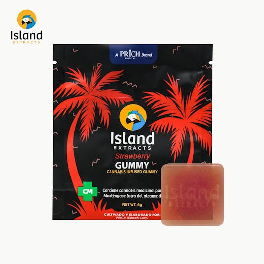 Island Extracts PR - Strawberry Gummy 30mg - 1