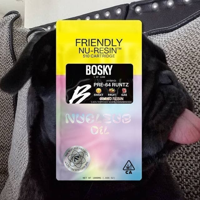 Friendly Brand - Friendly Brand x Botsky | Pre 64 Runtz | Cured Nuresin Cartridge | 1g - 1
