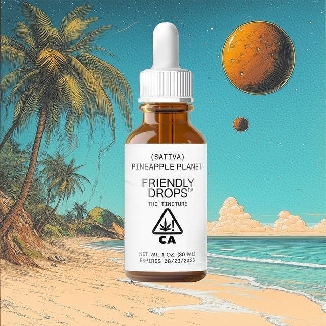 Friendly Brand - Friendly Brand | Drops | Pineapple Planet | Tinctures | 1000mg | 30ml - 1