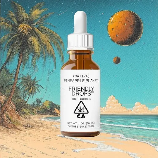 Friendly Brand - Friendly Brand | Drops | Pineapple Planet | Tinctures | 1000mg | 30ml - 1