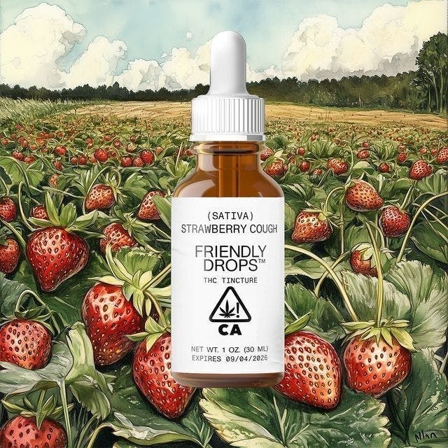 Friendly Brand - Friendly Brand | Drops | Strawberry Cough | Tinctures | 1030.0mg | 30ml - 1