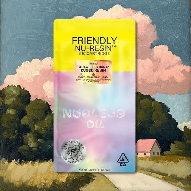 Friendly Brand - Friendly Brand | Strawberry Runtz | Cured Nuresin Cartridge | 1g - 1