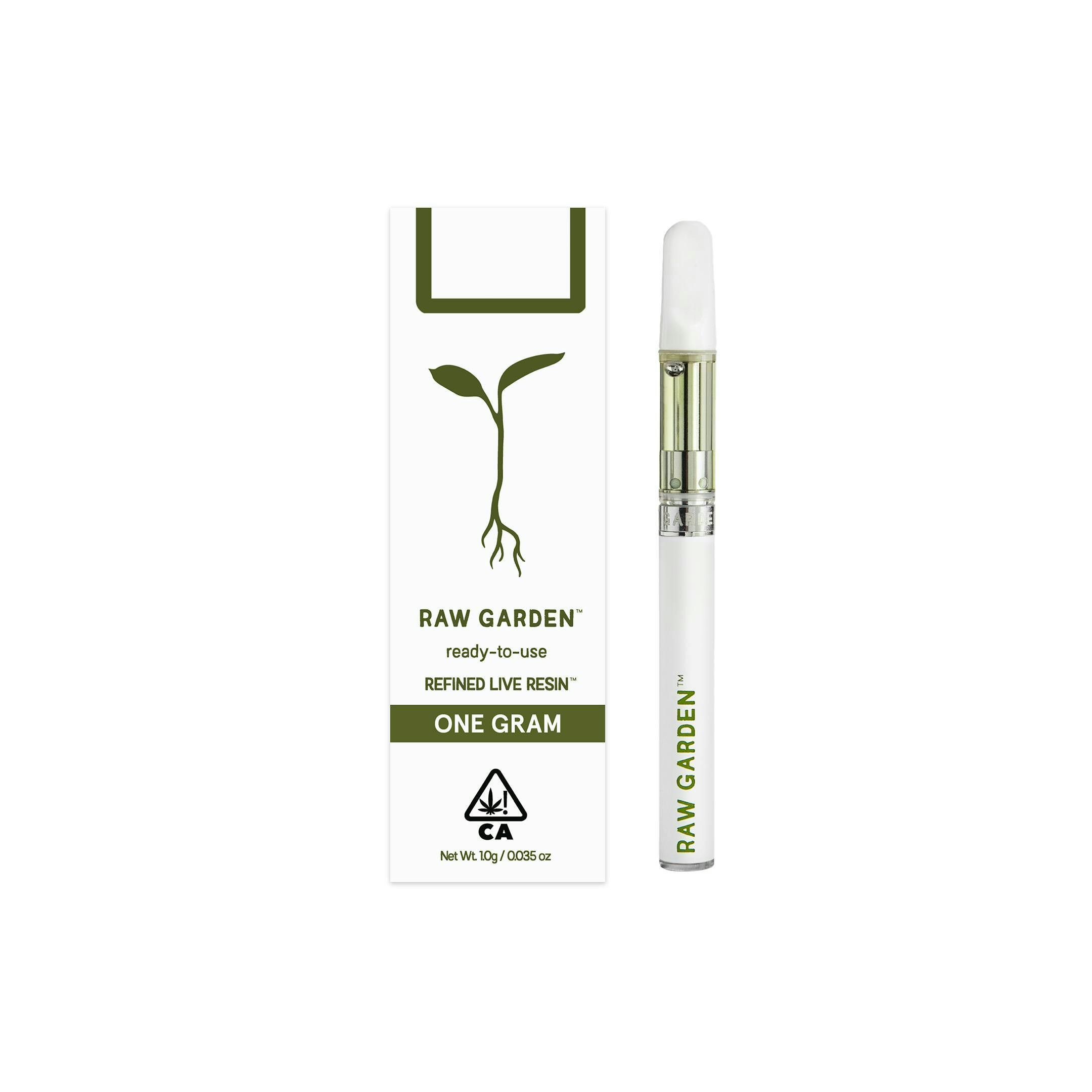 Raw Garden - Yuzu Viper 1.0G Ready-to-Use Refined Live Resin™ Pen - 1