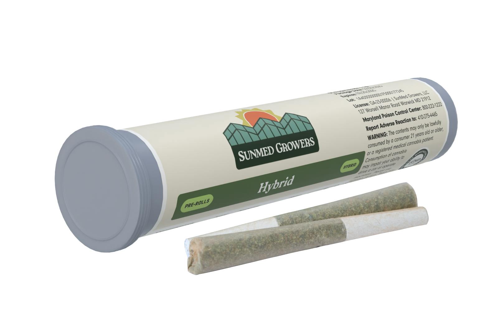 SunMed Growers - DoSiDo Pre Roll 0.5g/2 Pack - 1