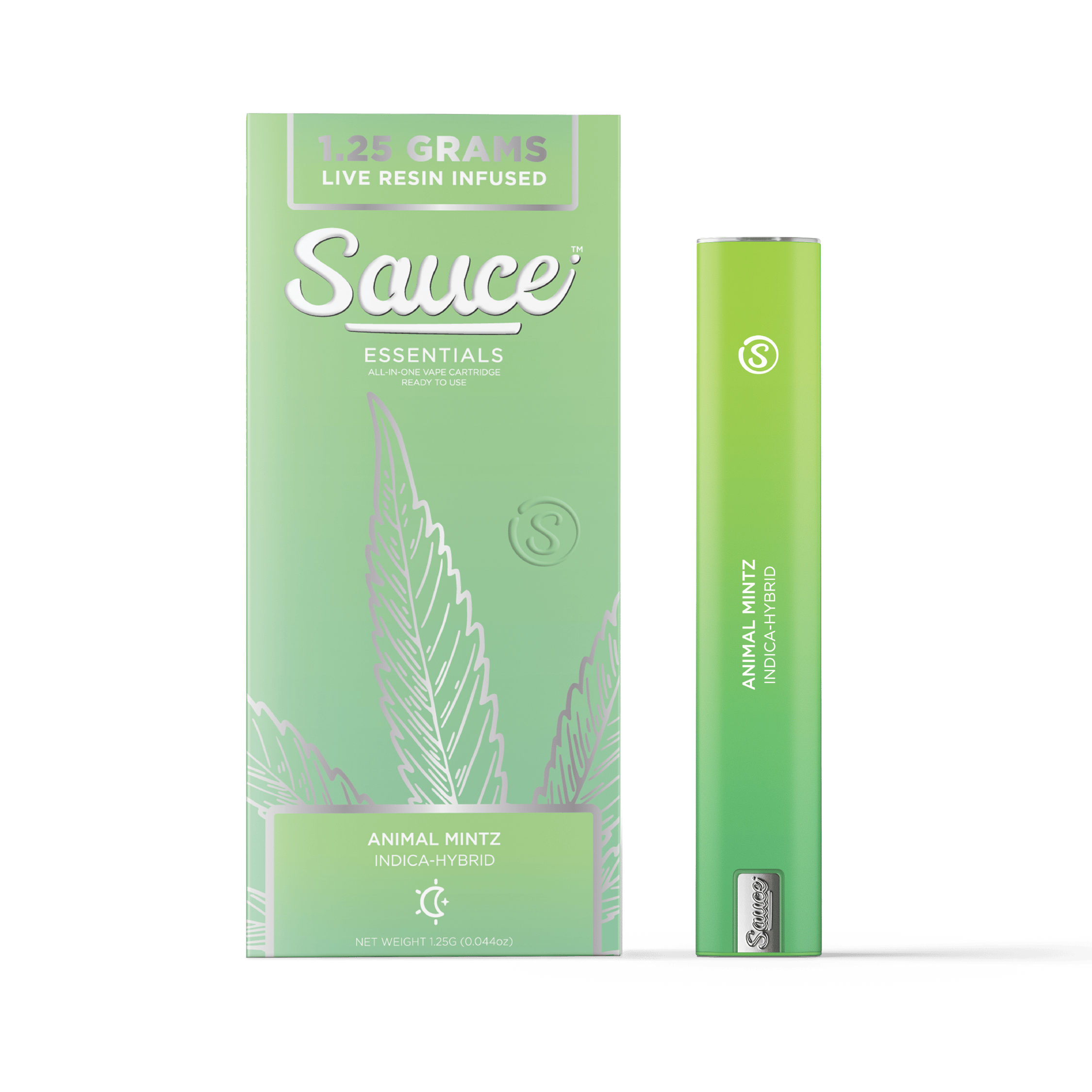 Sauce. - Sauce | Essentials | Animal Mintz | Live Resin Disposable | 1.25g - 1