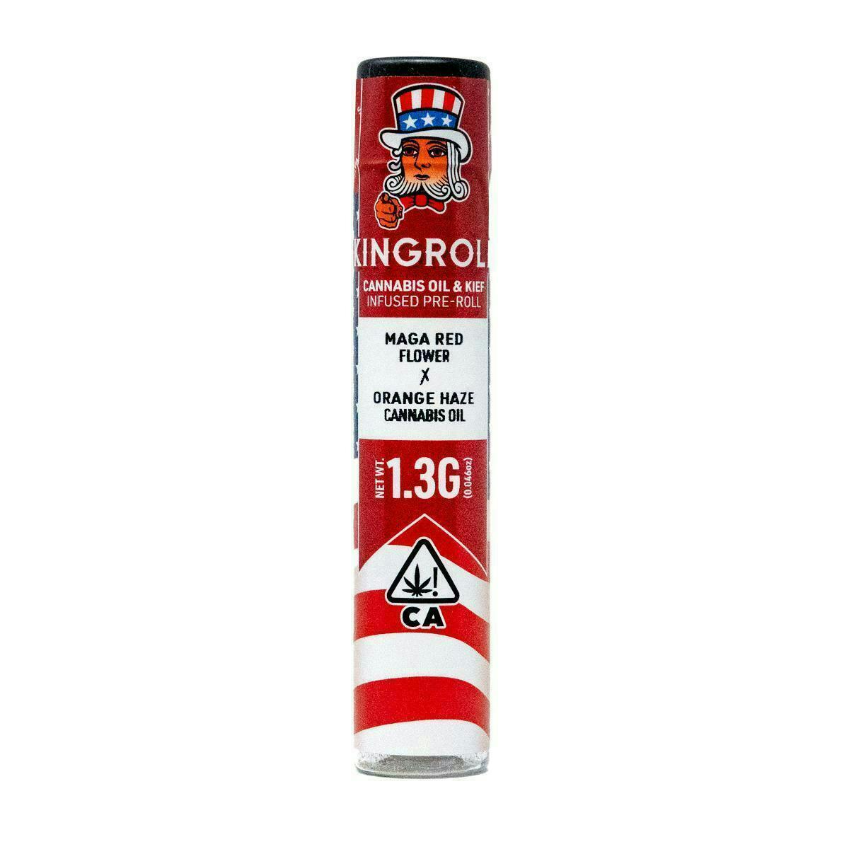 Kingroll - Kingroll | Maga Red x Orange Haze | Infused Joint | 1.3g - 1