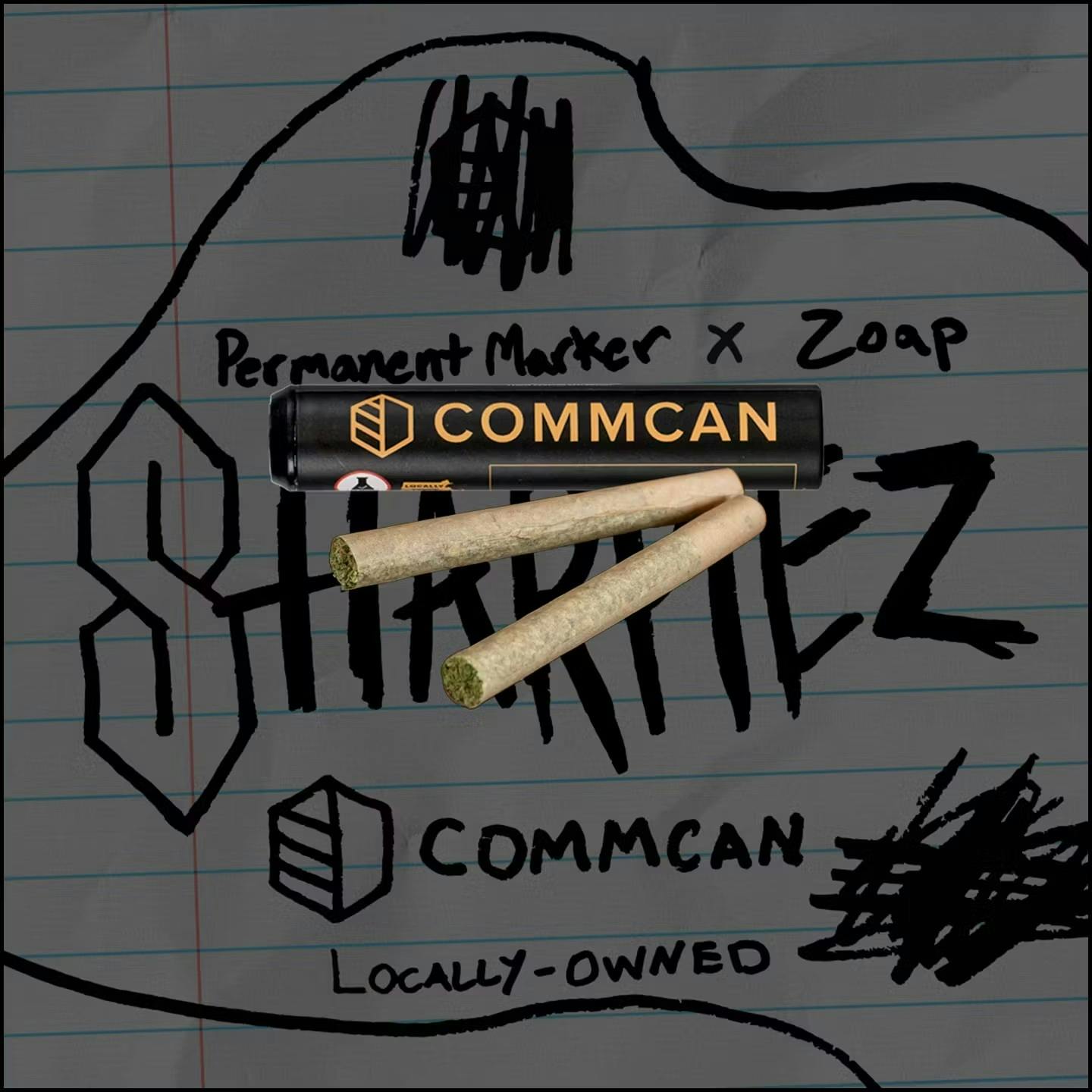 CommCan - Sharpiez Pre-Roll [ 2pk ] - 1