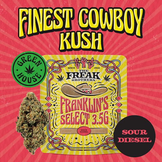 The Freak Brothers - Franklin's Select 3.5g - Sour Deisel - Freak Brothers - 1