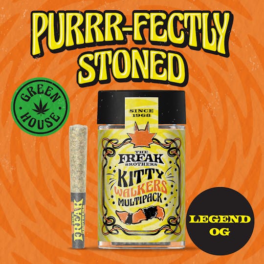 The Freak Brothers - Kitty Walkers Joints 3.5g - Legend OG - Freak Brothers - 1