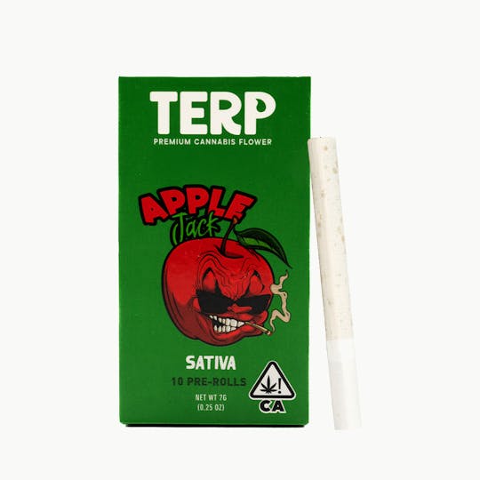 TERP Brand - TERP 7G 10 Pack Cannarettes - Apple Jack - 1