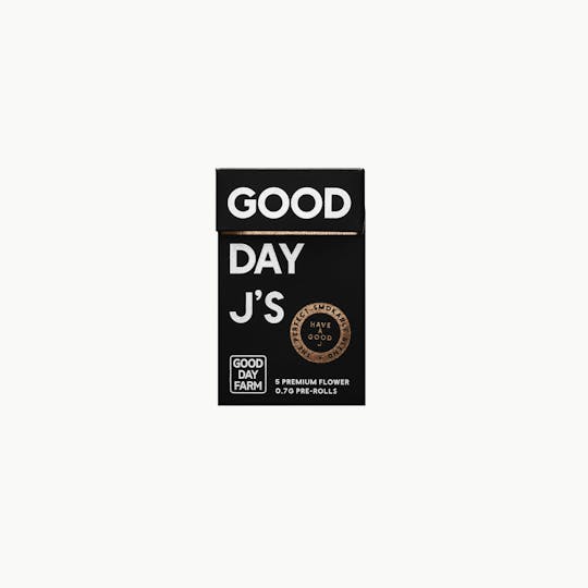 GOOD DAY FARM - GDF: Pre-Roll Pack | Kumquat | Good Day J's | 0.7g ea | 5pk - 1
