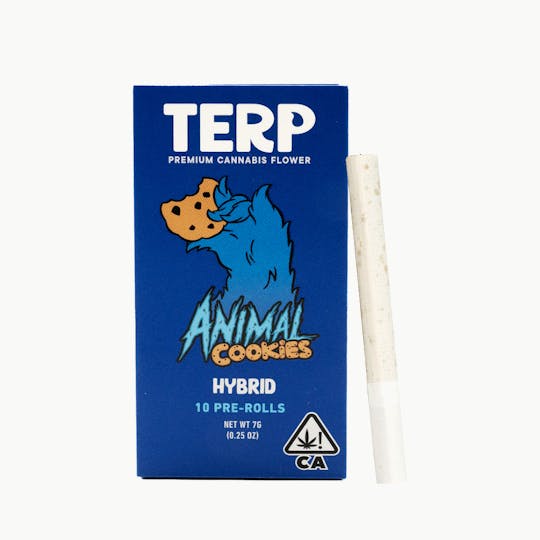 TERP Brand - TERP 7G 10 Pack Cannarettes - Animal Cookies - 1