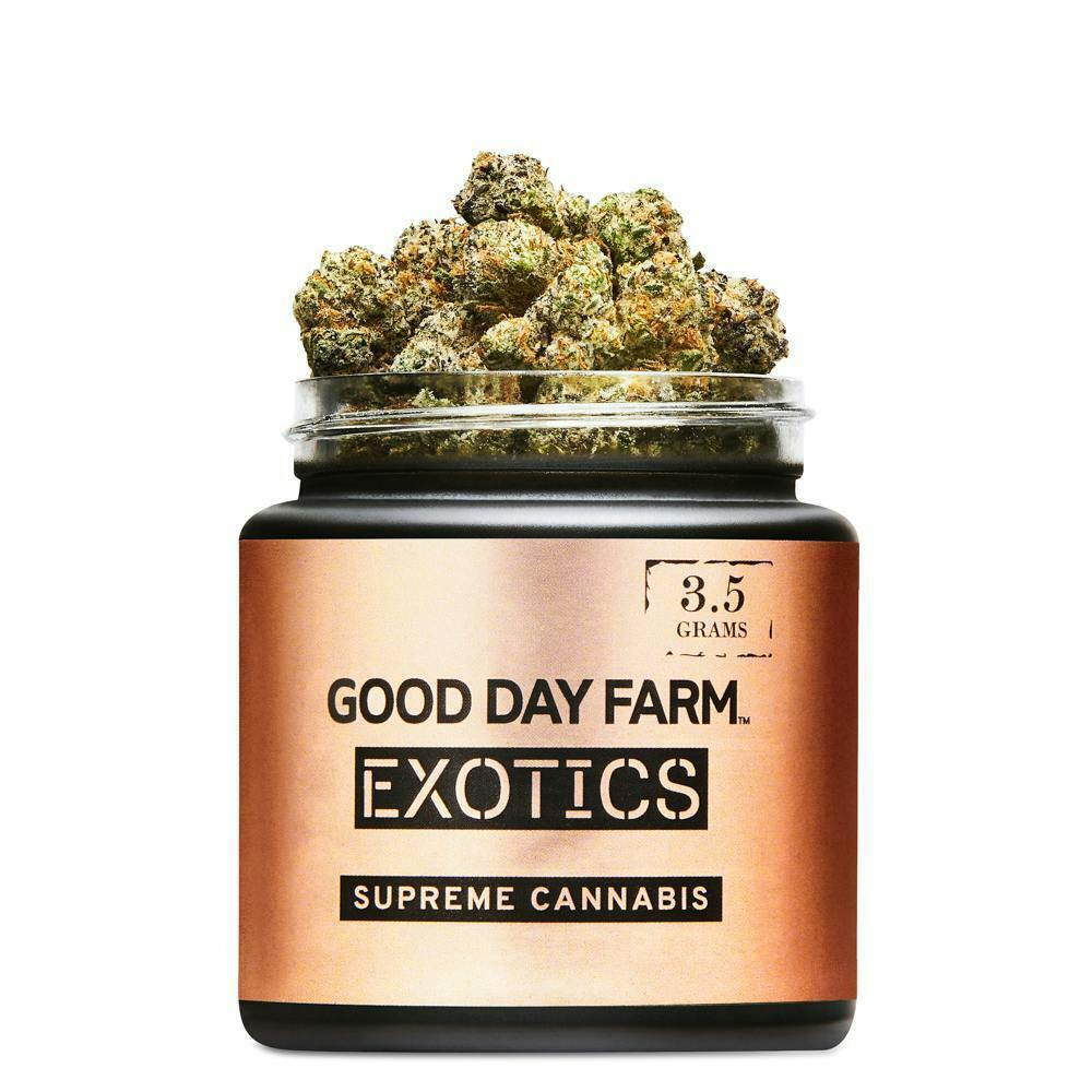 GOOD DAY FARM - GDF: Flower | GMO x OZ Kush Bx2 | 3.5g - 1