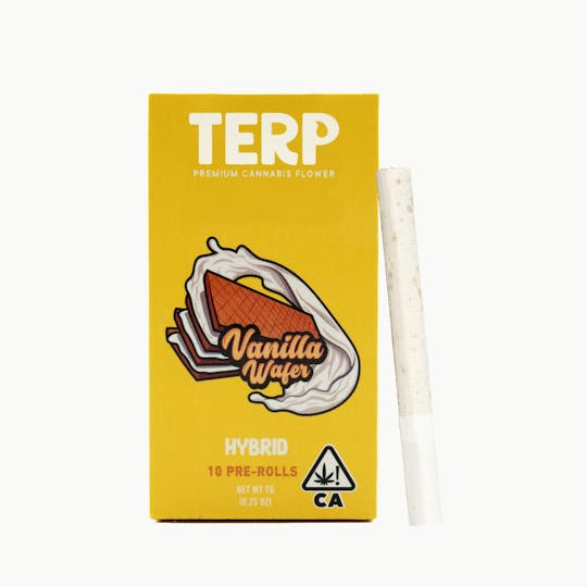 TERP Brand - TERP 7G 10 Pack Cannarettes - Vanilla Wafer - 1