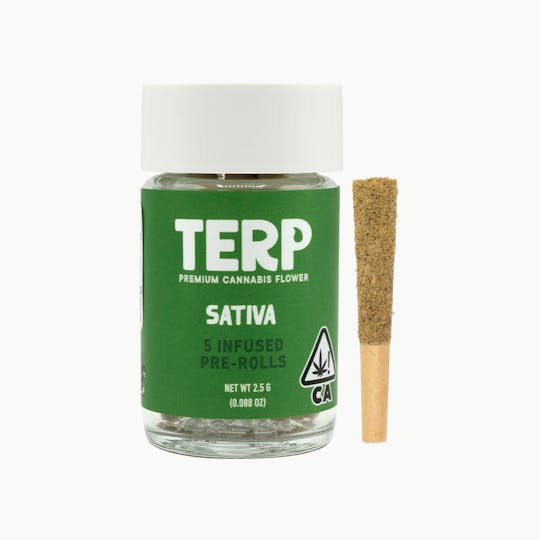 TERP Brand - TERP 2.5G 5 Pack Infused Preroll - Apple Jack - 1