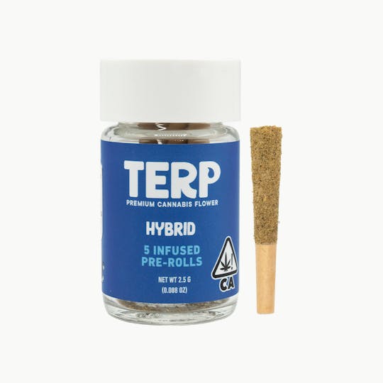 TERP Brand - TERP 2.5G 5 Pack Infused Preroll - Animal Cookies - 1