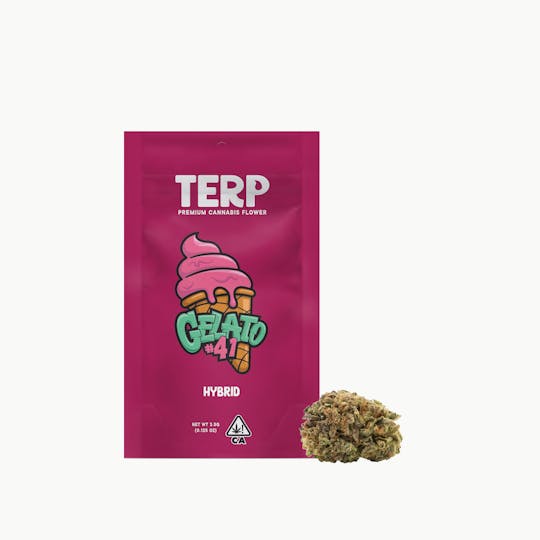 TERP Brand - TERP 3.5G Flower - Gelato #41 - 1